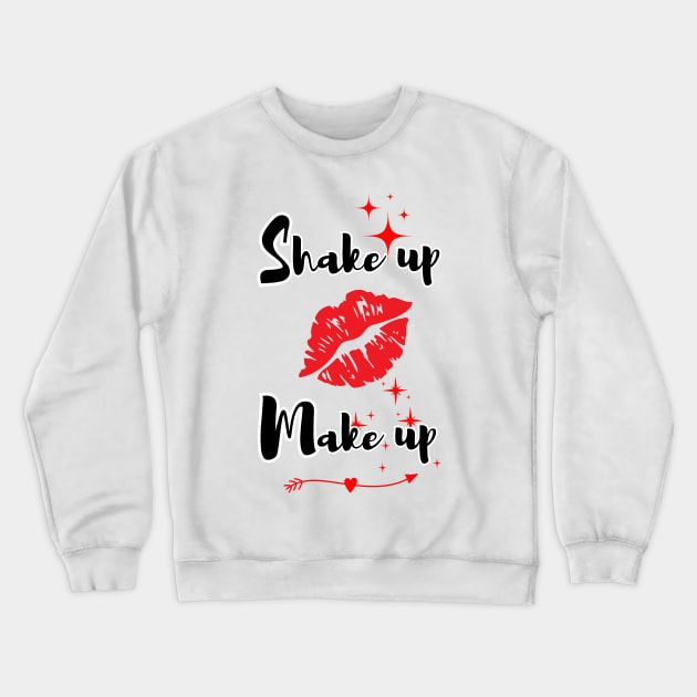 Make up cosmetic brand celebrity women Crewneck Sweatshirt by fantastic-designs